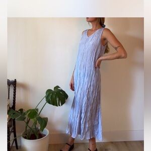 Eileen Fisher Light Blue Maxi Dress